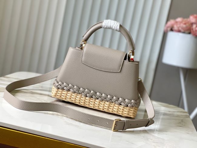 Louis Vuitton Capucines BB M24978 gray Louis Vuitton Capucines BB M24978 gray