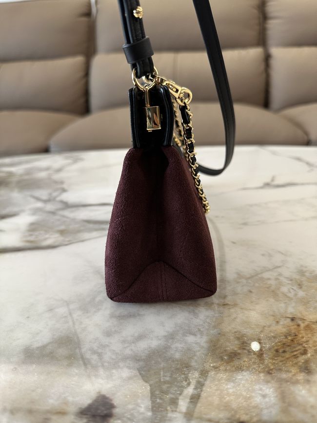 Chanel Clutch with Chain AP5540 Burgundy