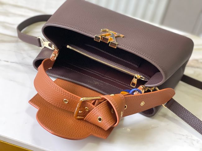 Louis Vuitton New Capucines M48865 Mahogany