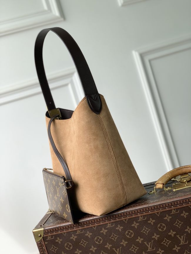 Louis Vuitton New Low Key Hobo PM M29417 Hazelnut