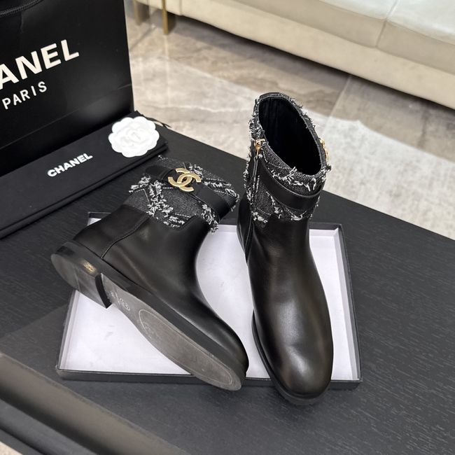 Chanel Short Boots Calfskin G47635-1
