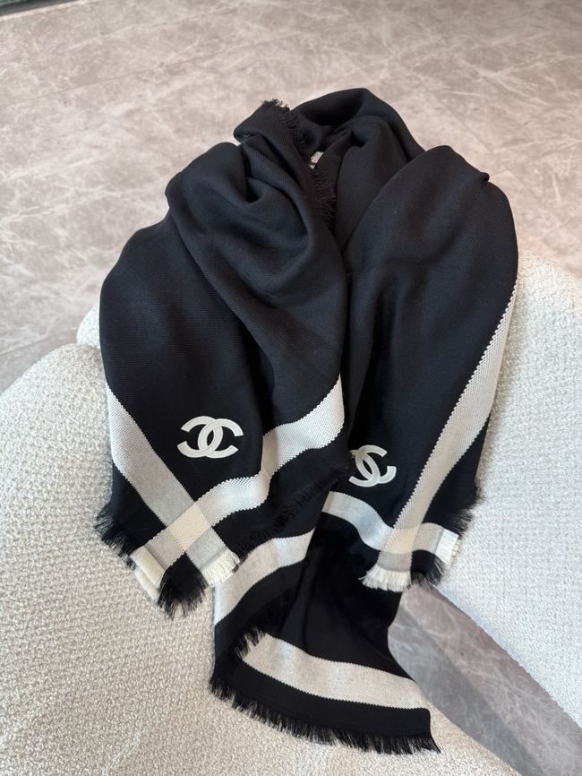 Chanel Wool and Silk Shawl AAC076-1