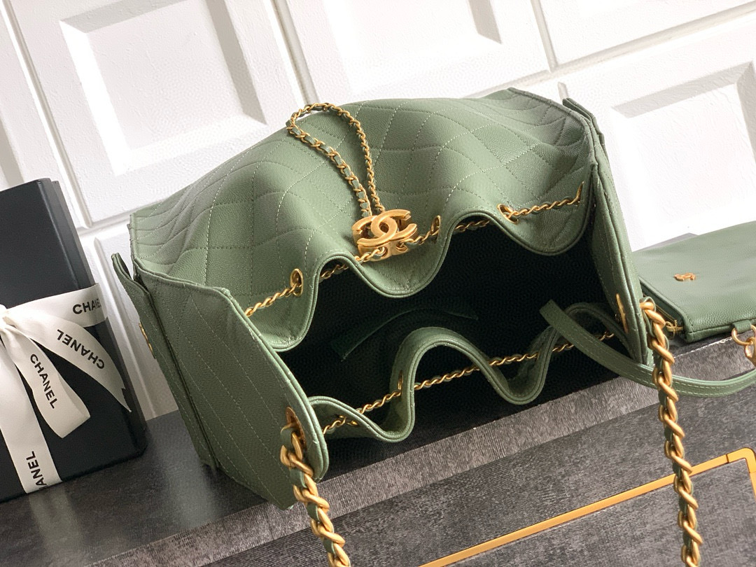 CHANEL 25S Hobo HANDBAG AS5293 red