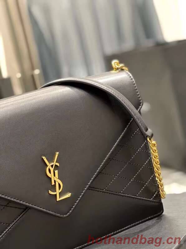 YSL GABY CHAIN BAG IN VINTAGE LAMBSKIN 668864 black YSL GABY CHAIN BAG IN VINTAGE LAMBSKIN 668864 black