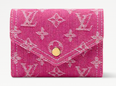 Louis Vuitton Victorine Wallet M27707 Fuchsia Denim Louis Vuitton Victorine Wallet M27707 Fuchsia Denim